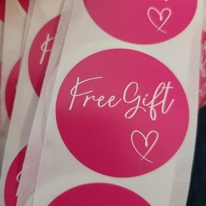 150 Free Gift Sticker Labels 1.5"